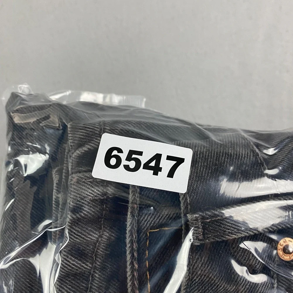 Vintage Levis 517 Bootcut Black Made in USA Denim Jeans 32x31 (Tag 33x32)